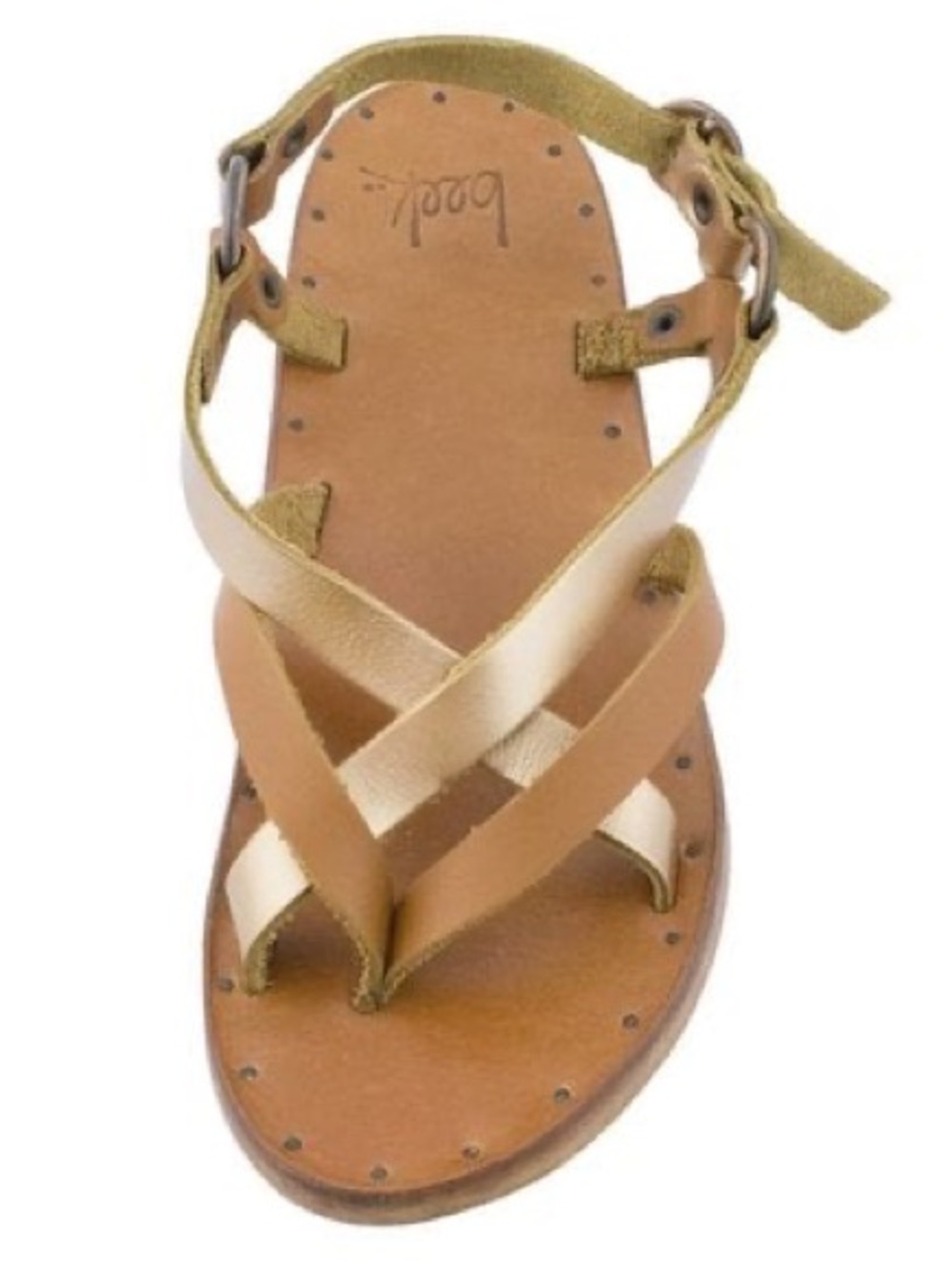 Beek Sparrow leather sandals size 8, NWOT, never worn